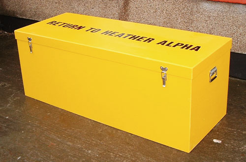 Offshore storage box.