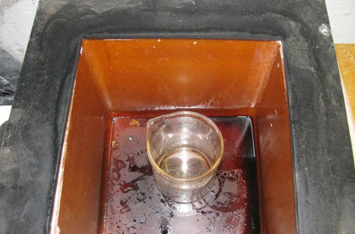 Ammonia solution test box.